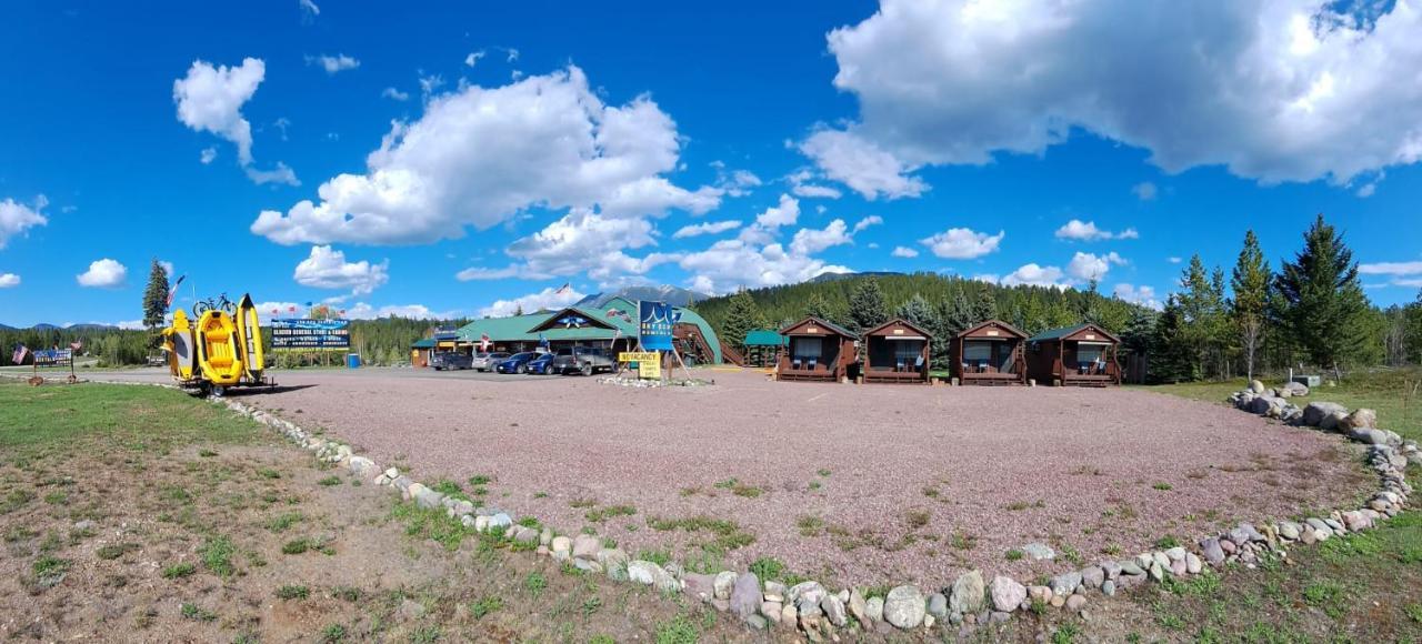 Sky Eco - Glacier General Store And Cabins Coram 외부 사진